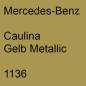 Preview: Mercedes-Benz, Caulina Gelb Metallic, 1136.